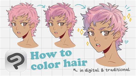 How to Shade Hair in Digital Art: A Detailed Exploration of Techniques and Perspectives