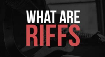 Whats a riff in music? And why does it make you want to dance?